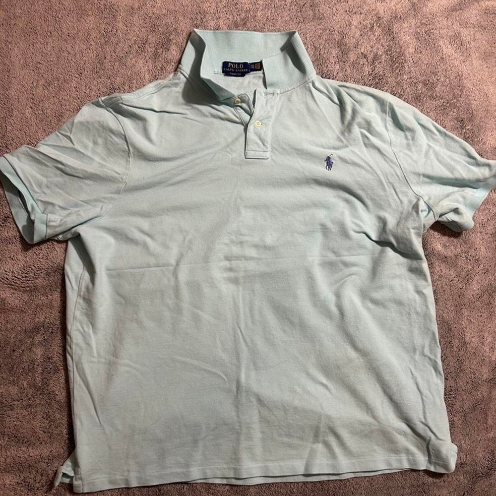 Ralph Lauren blue polo shirt Size XXL